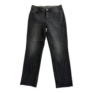 Lee Slim Fit Straight Leg Mid-Rise Stretchy Jeans (2034-5)